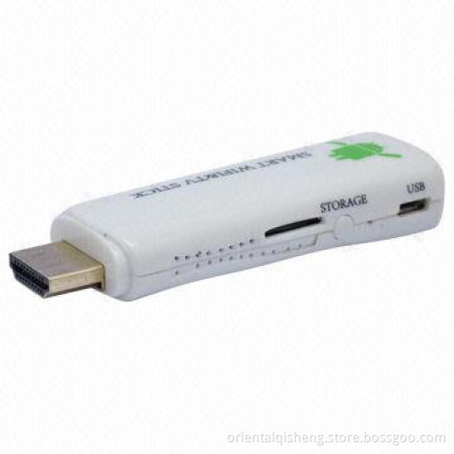 Android TV HDMI Dongle, Dual Core Solution, Supports OS 4.1, HDMI 1.4 Full HD 1080P Output